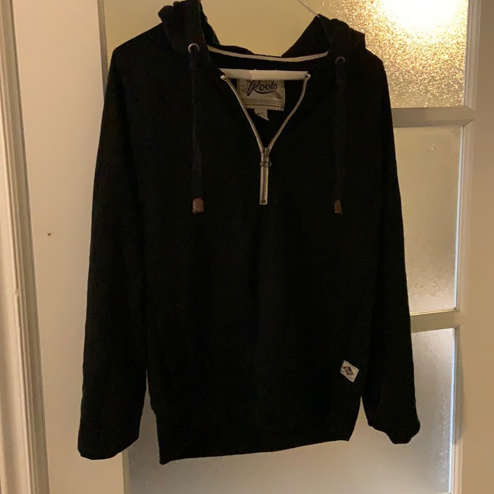 Roots pullover half zip sweater